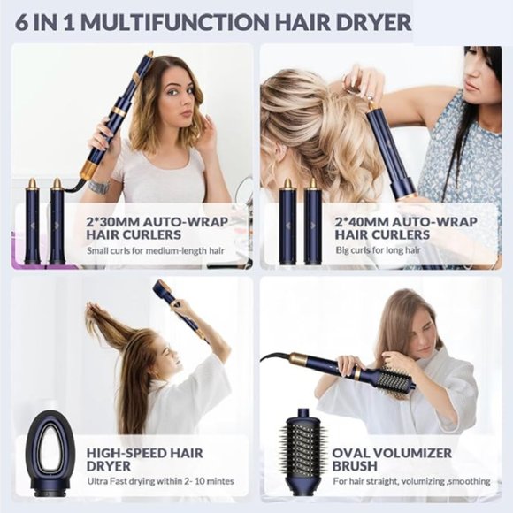 Chignon || 6 in 1 Multifunction Hair Dryer - Picture 3 of 6